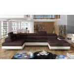 Γωνιακός καναπές Romeo-Αριστερή-Καφέ