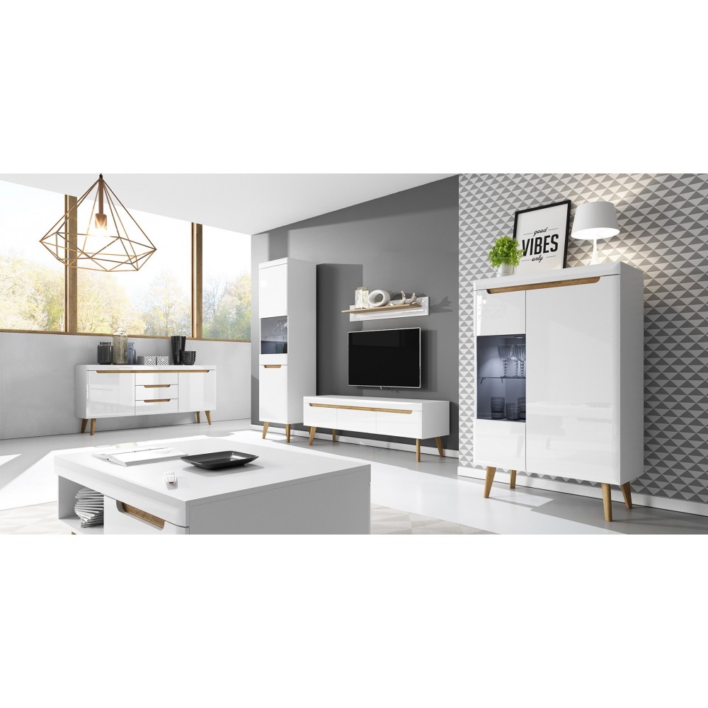 Έπιπλο τηλεόρασης Molto-Fusiko-Μήκος: 160 εκ.