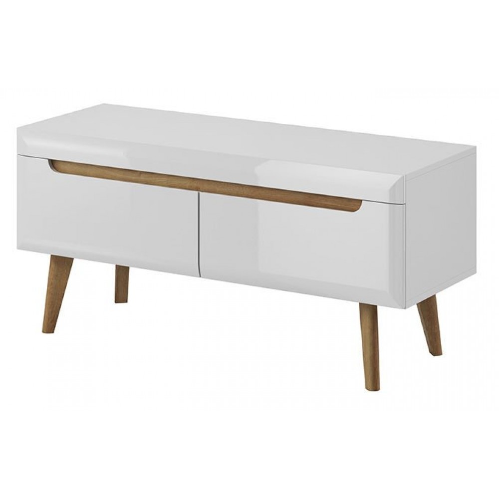 Έπιπλο τηλεόρασης Molto-Leuko-Μήκος: 107 εκ.