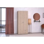 Ντουλάπα Dorm δίφυλλη 80.7x51.3x185