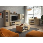 Γκαρνταρόμπα Arcan- Φυσικό-Ανθρακί