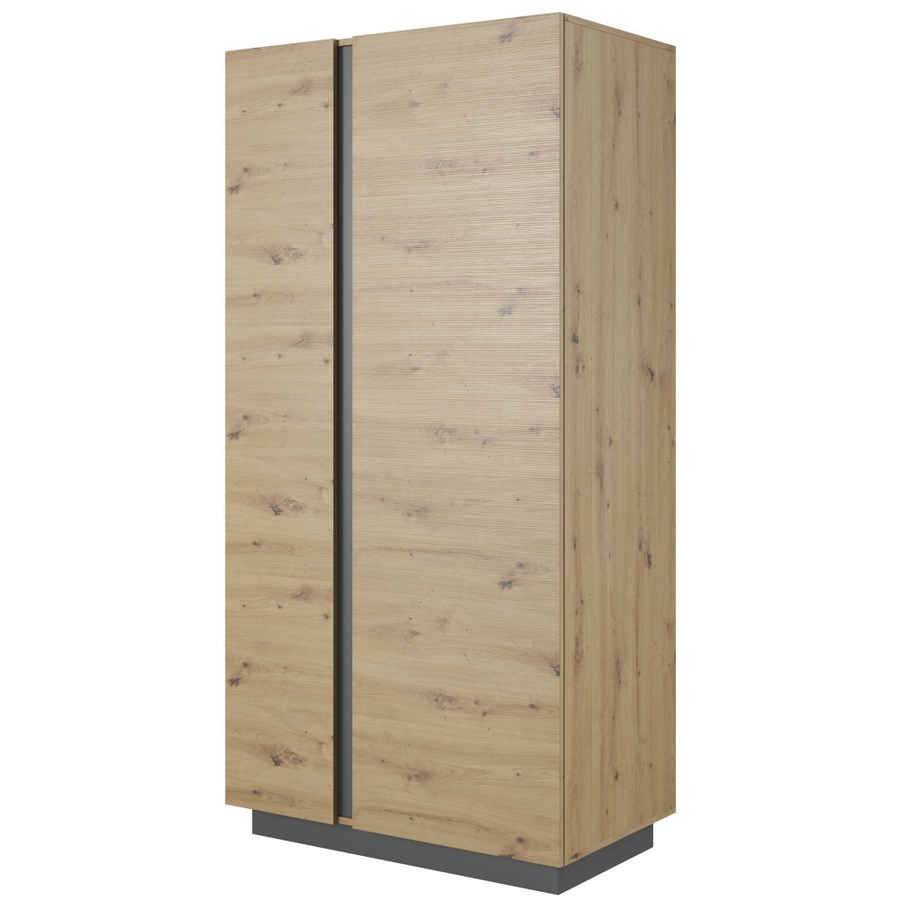 Γκαρνταρόμπα Arcan- Φυσικό-Ανθρακί