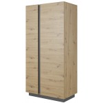 Γκαρνταρόμπα Arcan- Φυσικό-Ανθρακί