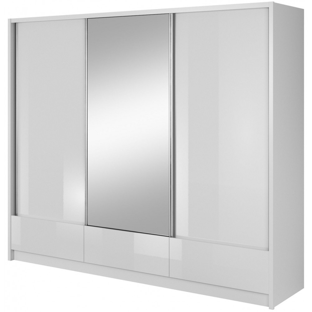 Ντουλάπα συρόμενη Dual-Leuko-Μήκος: 250 εκ.