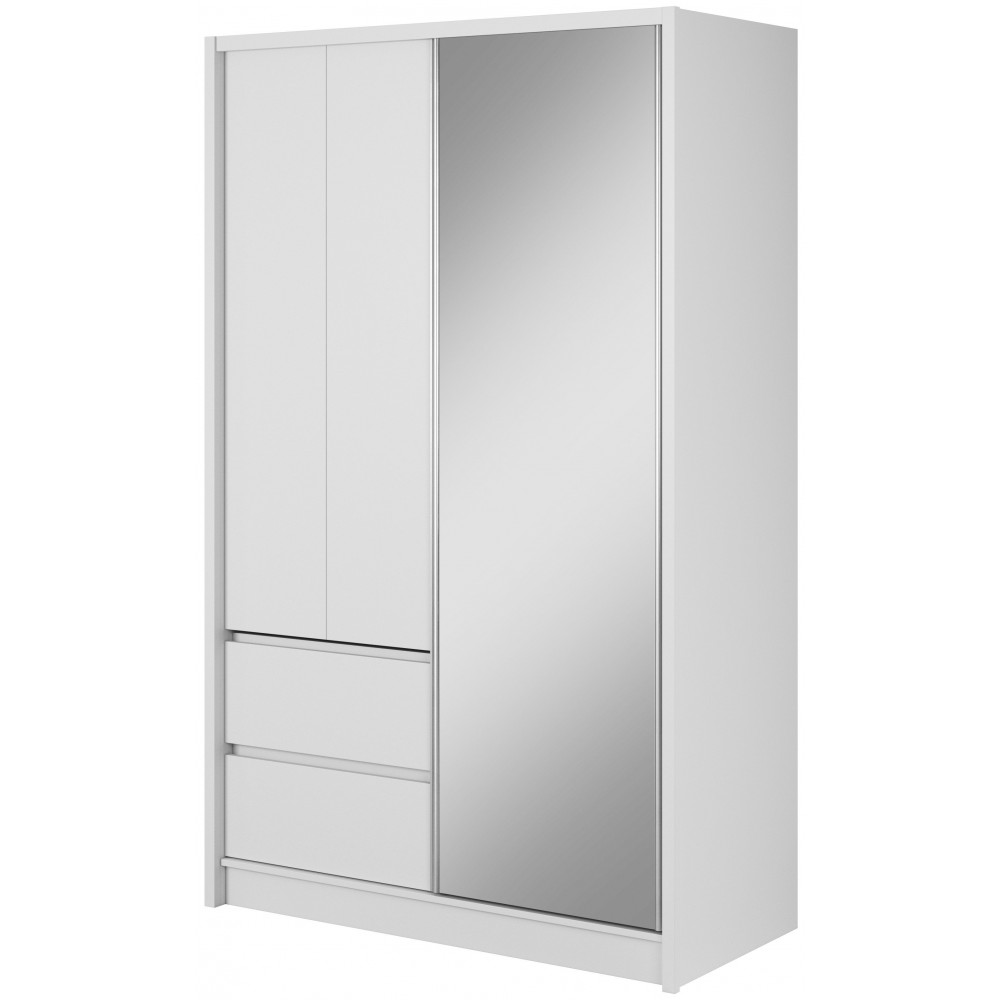 Ντουλάπα Portal-Leuko-Μήκος: 130 εκ.