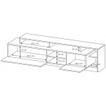 Φωτισμός LED για μπουφέ Oak