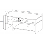 Φωτισμός LED για μπουφέ Oak