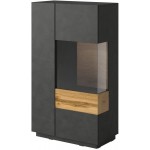 Βιτρίνα χαμηλή Selki 80x40x139