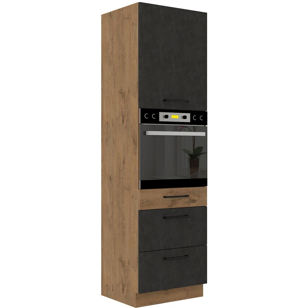 Επιδαπέδιο ντουλάπι ψηλό Virgo 60 DPS-Anthraki