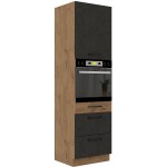 Επιδαπέδιο ντουλάπι ψηλό Virgo 60 DPS-Anthraki