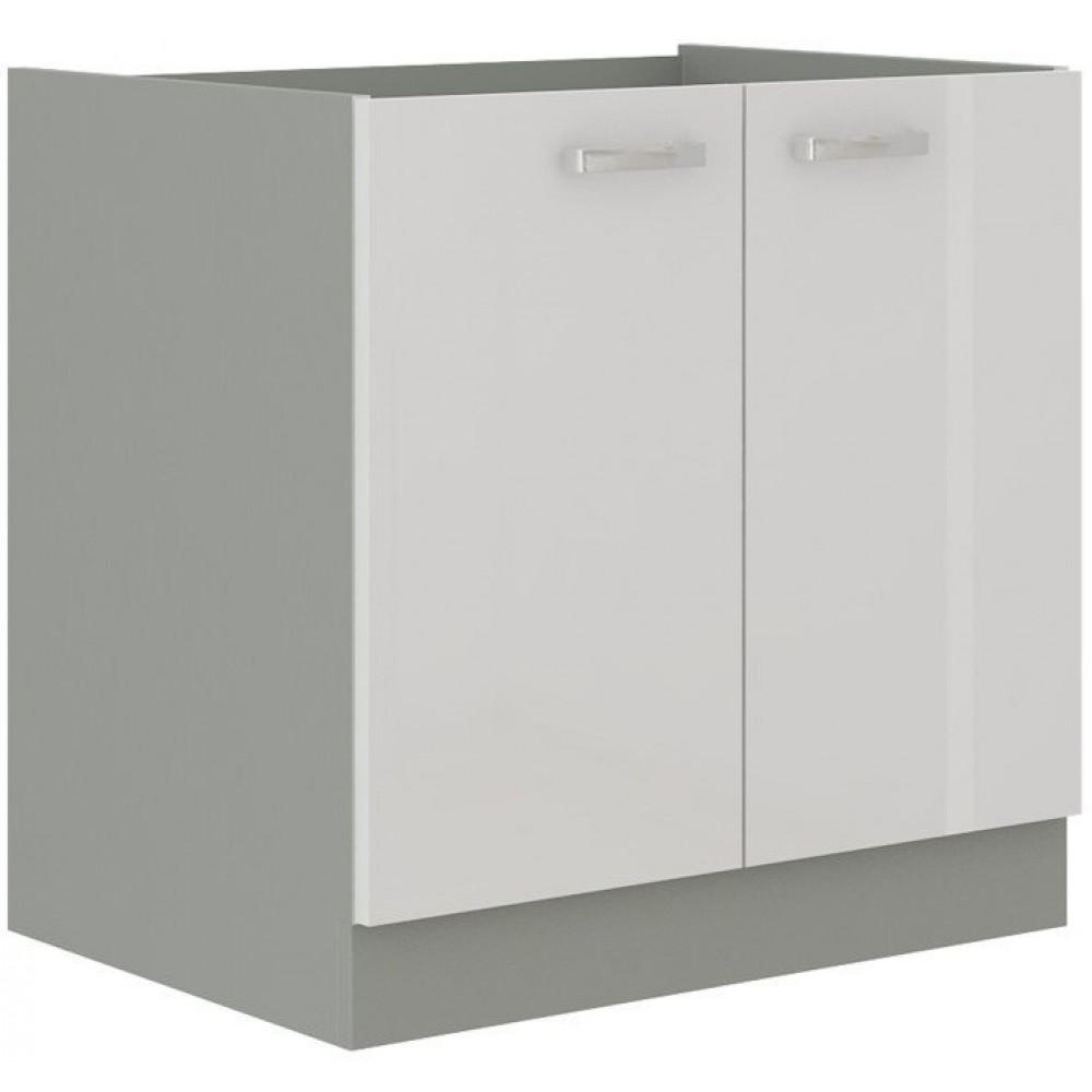 Επιδαπέδιο ντουλάπι νεροχύτη Ingrid 80 ZL-Leuko