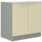 Επιδαπέδιο ντουλάπι νεροχύτη Ingrid 80 ZL-Krem