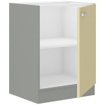 Επιδαπέδιο ντουλάπι Ingrid 60-Krem