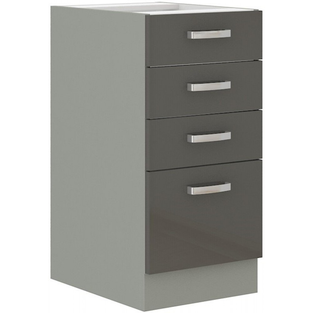 Επιδαπέδιο ντουλάπι Ingrid 40 D 4S-Gkri