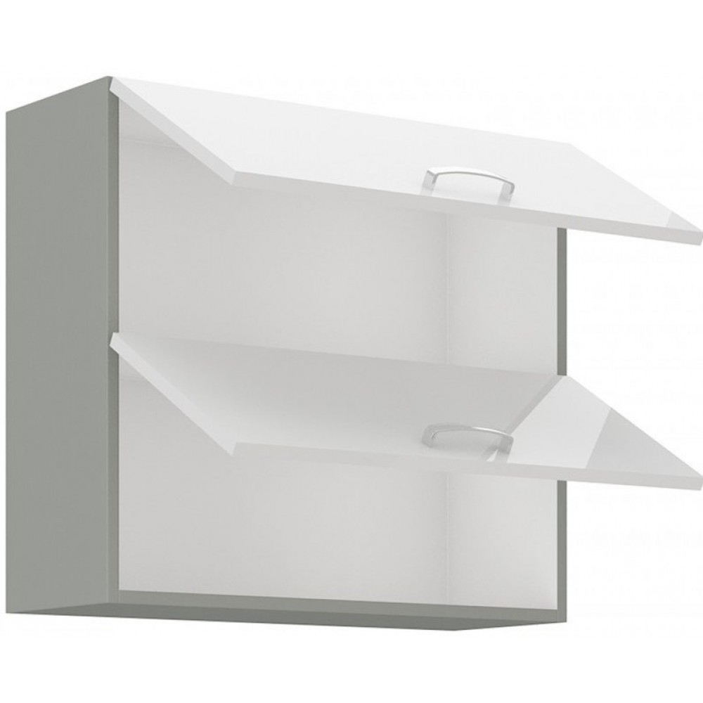 Επίτοιχο ντουλάπι Ingrid 80 διπλό-Leuko