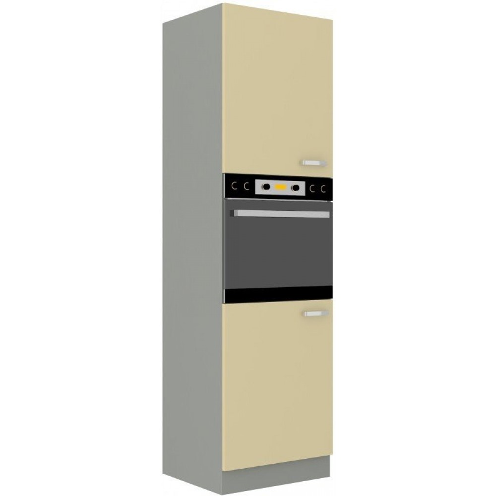 Επιδαπέδιο ντουλάπι ψηλό Ingrid 60 DP-Krem