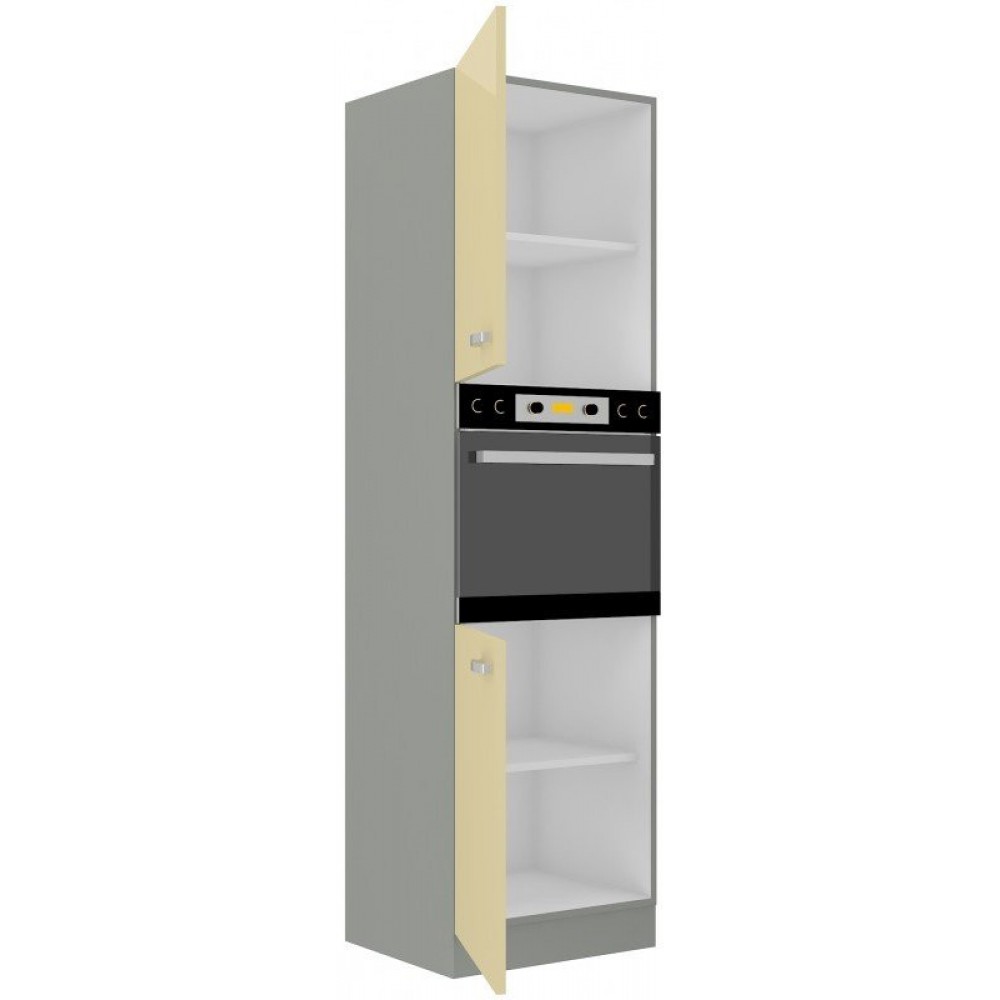 Επιδαπέδιο ντουλάπι ψηλό Ingrid 60 DP-Krem