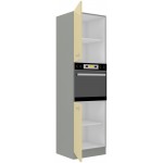 Επιδαπέδιο ντουλάπι ψηλό Ingrid 60 DP-Krem