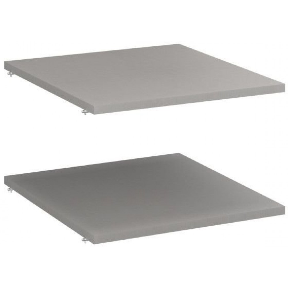 Σετ 2 ραφιών για ντουλάπι βεστιαρίου Seville-Μήκος: 50 εκ.