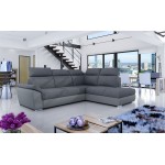 Γωνιακός καναπές Lorenzo-Δεξιά-Gkri -Gkri Skouro