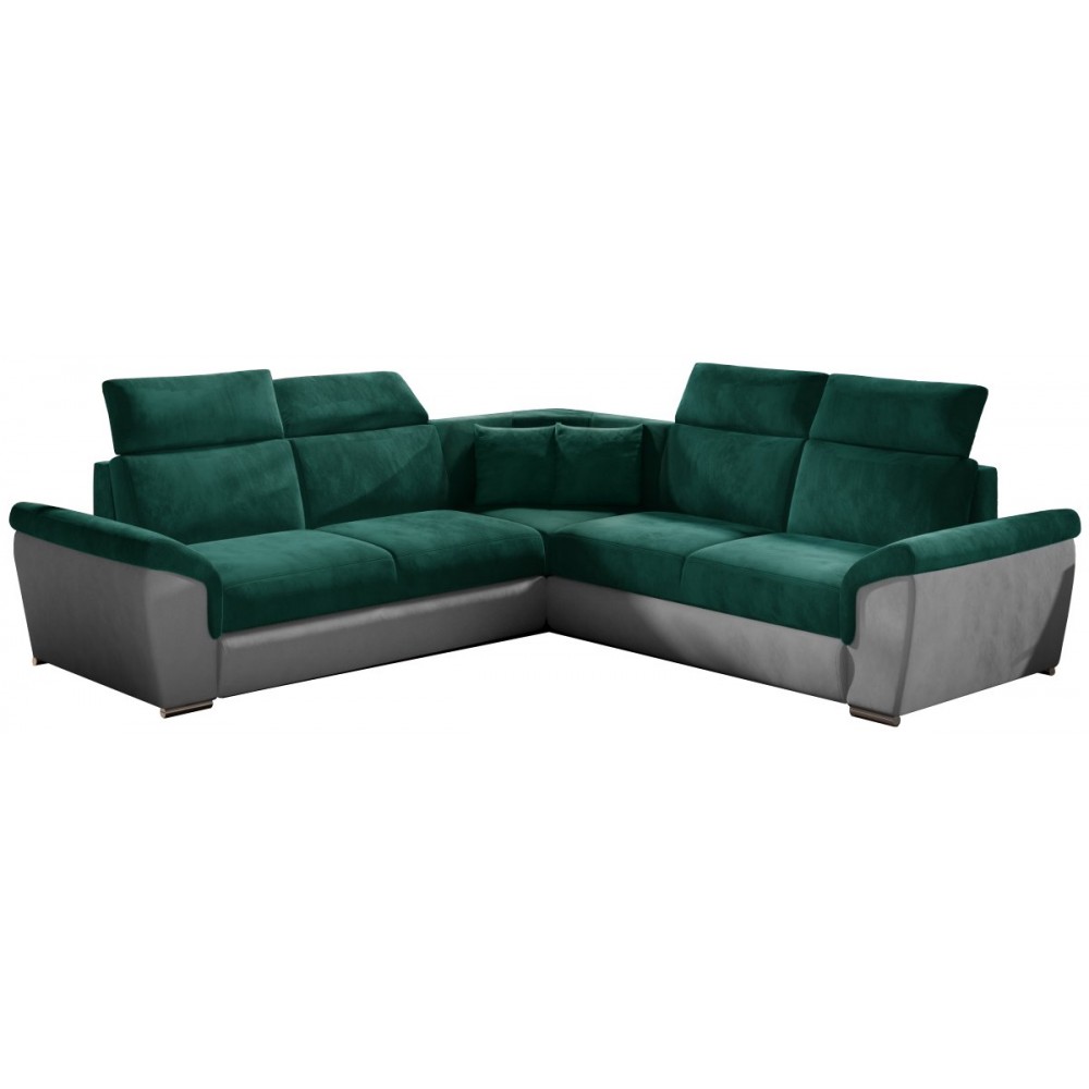 Γωνιακός καναπές Marabu-Gkri-Prasino