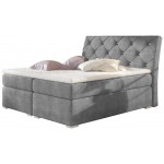 Επενδεδυμένο κρεβάτι Baltimore με στρώμα και ανώστρωμα-180 x 200-Gkri