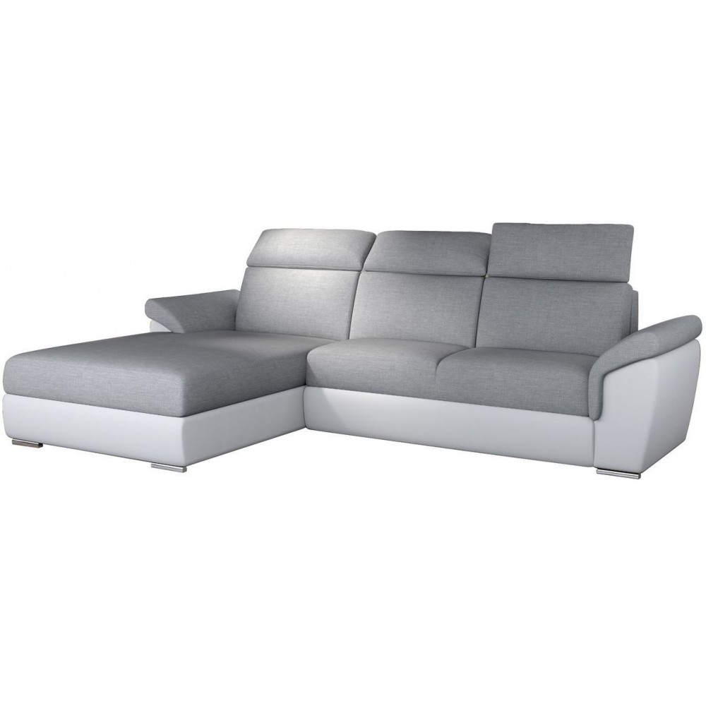 Γωνιακός καναπές Trieste-Αριστερή-Leuko - Gkri anoixto