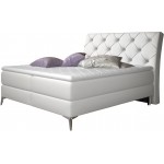 Επενδυμένο κρεβάτι Ethel με στρώμα και ανώστρωμα-160 x 200-Leuko