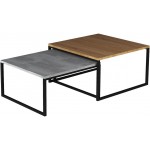 Τραπεζάκι σαλονιού Dante-Karudi - Concrete